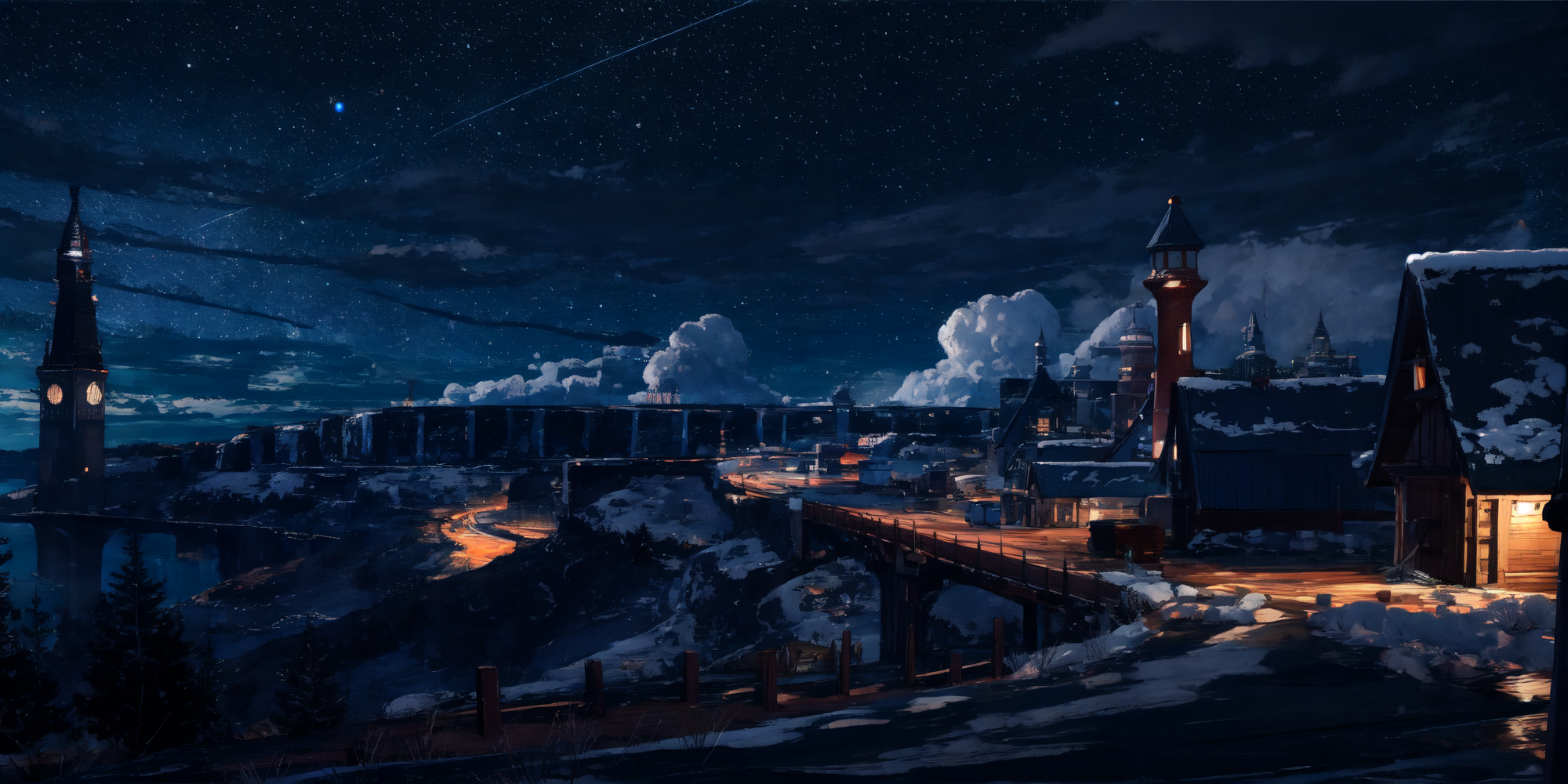 18386-1438378806-(masterpiece_1.2), best quality,fantasy,_Night scene, scenery, sky, cloud, no humans, night, star (sky), outdoors, tower, buildi.png